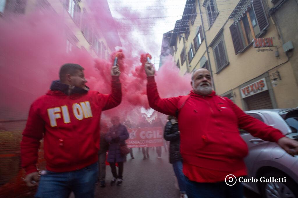 Sciopero generale nazionale — fotografia di Carlo Galletti