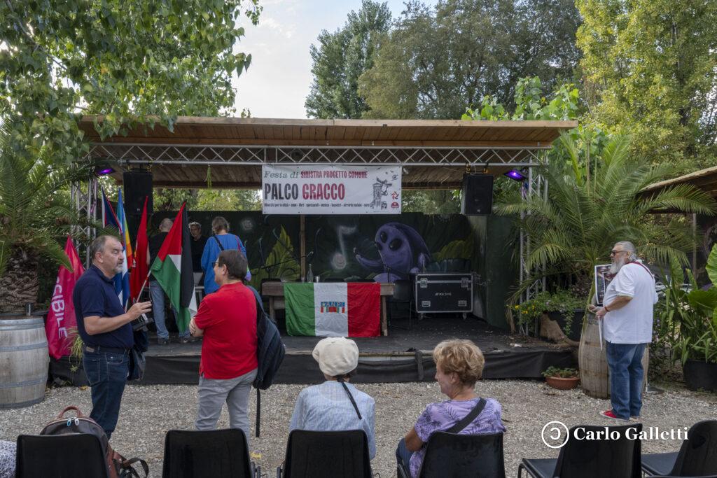 Festa di Sinistra Progetto Comune, mercoledì 16 settembre 2026, giardini del Teatro Cartiere Carrara, Firenze