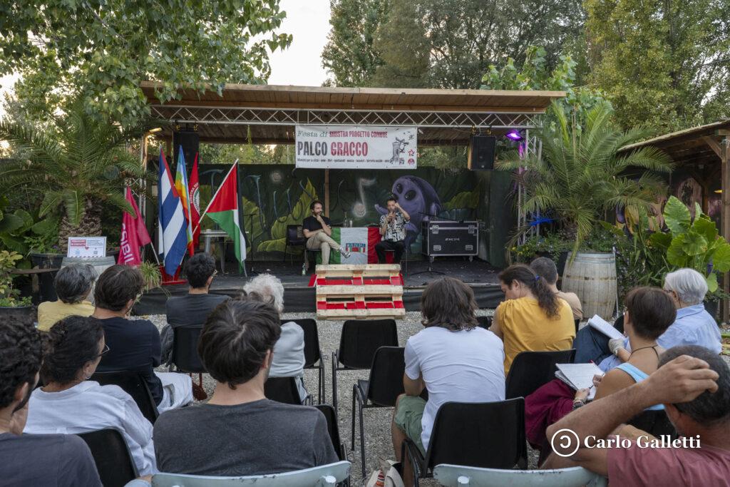 Festa di Sinistra Progetto Comune, mercoledì 16 settembre 2026, giardini del Teatro Cartiere Carrara, Firenze